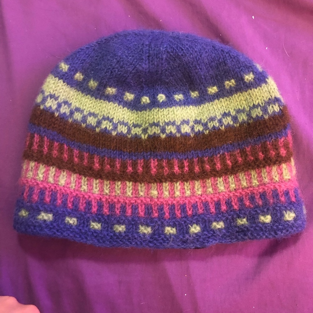 Rising Tide 100% Wool Fleece Beanie